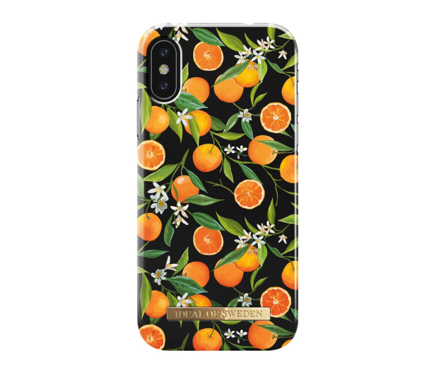 Etui Fashion Case do iPhone X pomarańczowe - 455189 - zdjęcie